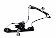84005653 Front, Driver Side GM Original Equipment Series Power Window Regulator, With Motor