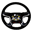 84483740 Steering Wheel - Cocoa, Standard, Direct Fit, Sold Individually