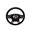 84483749 Steering Wheel - Black, Standard, Direct Fit, Sold Individually