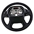 84483791 Steering Wheel - Black, Standard, Direct Fit, Sold individually