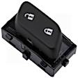 84545414 Front, Driver Side Door Lock Switch Black