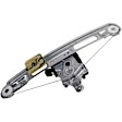 84570762 Rear, Passenger Side Power Window Regulator, With Motor
