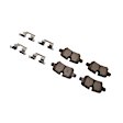 84650937 Rear Semi-metallic Brake Pad Set