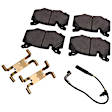 84701020 Front GM Original Equipment Series Semi-metallic Brake Pad Set