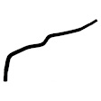 84819078 Direct Fit Engine Coolant Overflow Hose, Sold Individually