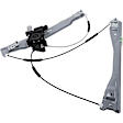 84903327 Front, Driver Side Window Regulator, With Motor