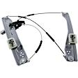 84903327 Front, Driver Side Window Regulator, With Motor