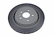 2016 Cadillac ATS - Rear, Driver or Passenger Side Brake Disc, 2-Door, Coupe, With Front and Rear Disc Brakes, 18 in. Heavy Duty Front and Rear Disc Brakes WIth ABS (J6G)