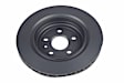 2016 Cadillac ATS - Rear, Driver or Passenger Side Brake Disc, 2-Door, Coupe, With Front and Rear Disc Brakes, 18 in. Heavy Duty Front and Rear Disc Brakes WIth ABS (J6G)