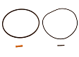 8634906 GM Original Equipment Series Automatic Transmission Pump Seal - Direct Fit