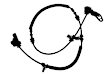 86803644 Brake Pad Wear Sensor Connector