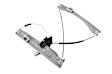 86818114 Front, Passenger Side Window Regulator, With Motor