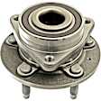 900000 Front or Rear, Driver or Passenger Side Wheel Hub, 4WD