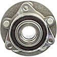 900000 Front or Rear, Driver or Passenger Side Wheel Hub, 4WD