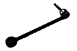 92262619 Front, Driver Side, Lower, Rearward Control Arm, Steel, GM Original Equipment Series