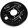 2013 Chevrolet Sonic - Brake Backing Plate, Hatchback, 15' Front Disc/Rear Drum Anti-Lock Brake(J93), Sold Individually