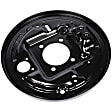 2013 Chevrolet Sonic - Brake Backing Plate, Hatchback, 15' Front Disc/Rear Drum Anti-Lock Brake(J93), Sold Individually