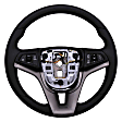 94780577 Steering Wheel - Black, Standard, Direct Fit, Sold individually