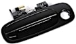 94857481 Front, Driver Side Black Exterior Door Handle, With Key Hole, OE Replacement Series