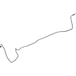 95474560 Front, Passenger Side Brake Line