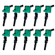 7805-1151L-10 Ignition Coil, Set of 10, High Performance Series