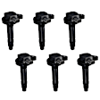 7805-1168-06 Ignition Coil, Set of 6, 3.5L, 6Cyl, OE Series