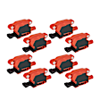 7805-1218J-08 Ignition Coil, Set of 8, High Performance Series