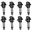 7805-1255-08 Ignition Coil, Set of 8, OE Series