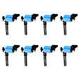 7805-1351H-04 Ignition Coil, Set of 4, 5.7L, 8Cyl