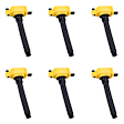 7805-1362K-06 Ignition Coil, Set of 6, High Performance Series