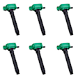 7805-1362L-06 Ignition Coil, Set of 6, High Performance Series