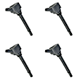 7805-1363-04 Ignition Coil, Set of 4, 1.4L, 4Cyl, OE Series
