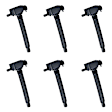 7805-1364-06 Ignition Coil, Set of 6, 2.4L, 4Cyl, OE Series