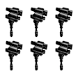 7805-2156-06 Ignition Coil, Set of 6