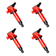 7805-3151J-04 Ignition Coil, Set of 4, High Performance Series