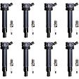 2005 Lexus GS430 - Ignition Coil, Naturally Aspirated; DOHC; GAS; 4-Door; Sedan, Kit, 8 Cyl 4.3L, OE Series
