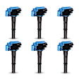 7805-3162H-06 Ignition Coil, Set of 6, 3.4L, 6Cyl
