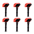 7805-3162J-06 Ignition Coil, Set of 6, 3.4L, 6Cyl