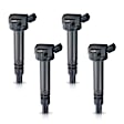 7805-3166-04 Ignition Coil, Set of 4
