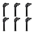 7805-3176-06 Ignition Coil, Set of 6, 4.0L, 8Cyl