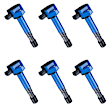 7805-3251H-06 Ignition Coil, Set of 6, High Performance Series