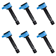 7805-3262H-06 Ignition Coil, Set of 6, High Performance Series