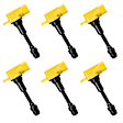7805-3357K-06 Ignition Coil, Set of 6, High Performance Series
