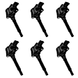 7805-6158-06 Ignition Coil, Set of 6, OE Series