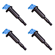 7805-6254H-04 Ignition Coil, Set of 4, High Performance Series
