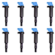 7805-6254H-08 Ignition Coil, Set of 8, High Performance Series