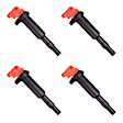 7805-6254J-04 Ignition Coil, Set of 4, High Performance Series