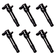 7805-9153-06 Ignition Coil, Set of 6, OE Series