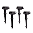 7805-9158-04 Ignition Coil, Set of 4, 5.0L, 8Cyl
