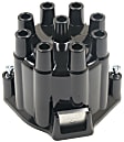 C349 Professional Series Distributor Cap - Black, Direct Fit, Sold Individually